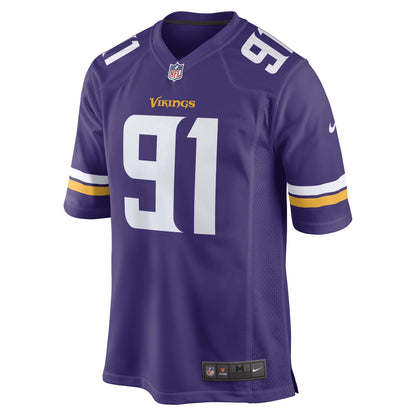 Patrick Jones II Minnesota Vikings Nike Team Game   Jersey - Purple