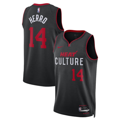 DUNK Sports NBA Tyler Herro Miami Heat  City Edition 2023-2024 season Jersey
