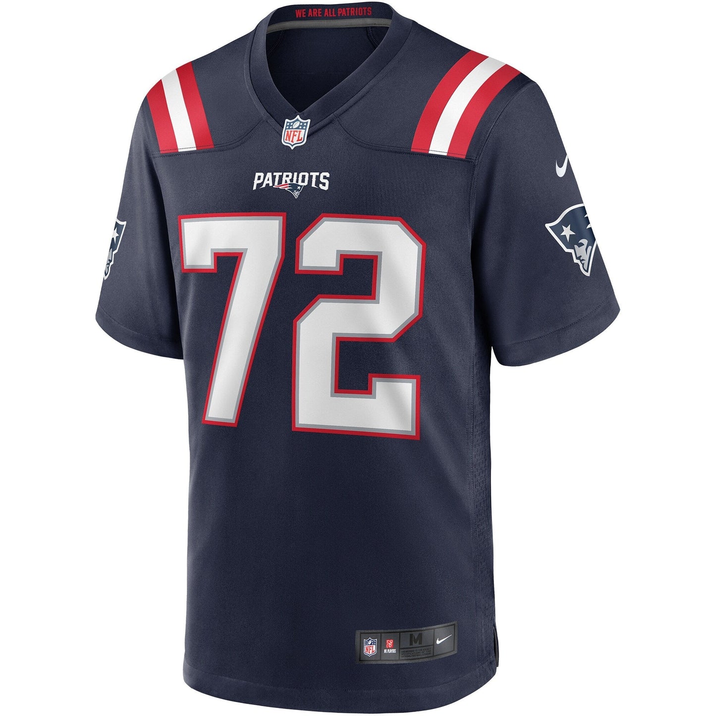 Matt Light New England Patriots Nike Game Retired   Jersey - Navy