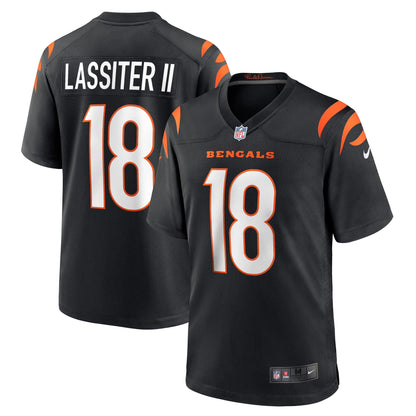 Kwamie Lassiter II Cincinnati Bengals Nike Game   Jersey - Black