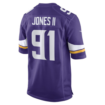 Patrick Jones II Minnesota Vikings Nike Team Game   Jersey - Purple