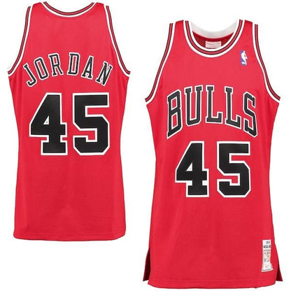 Michael Jordan #45 Chicago Bulls Throwback Jersey-MN