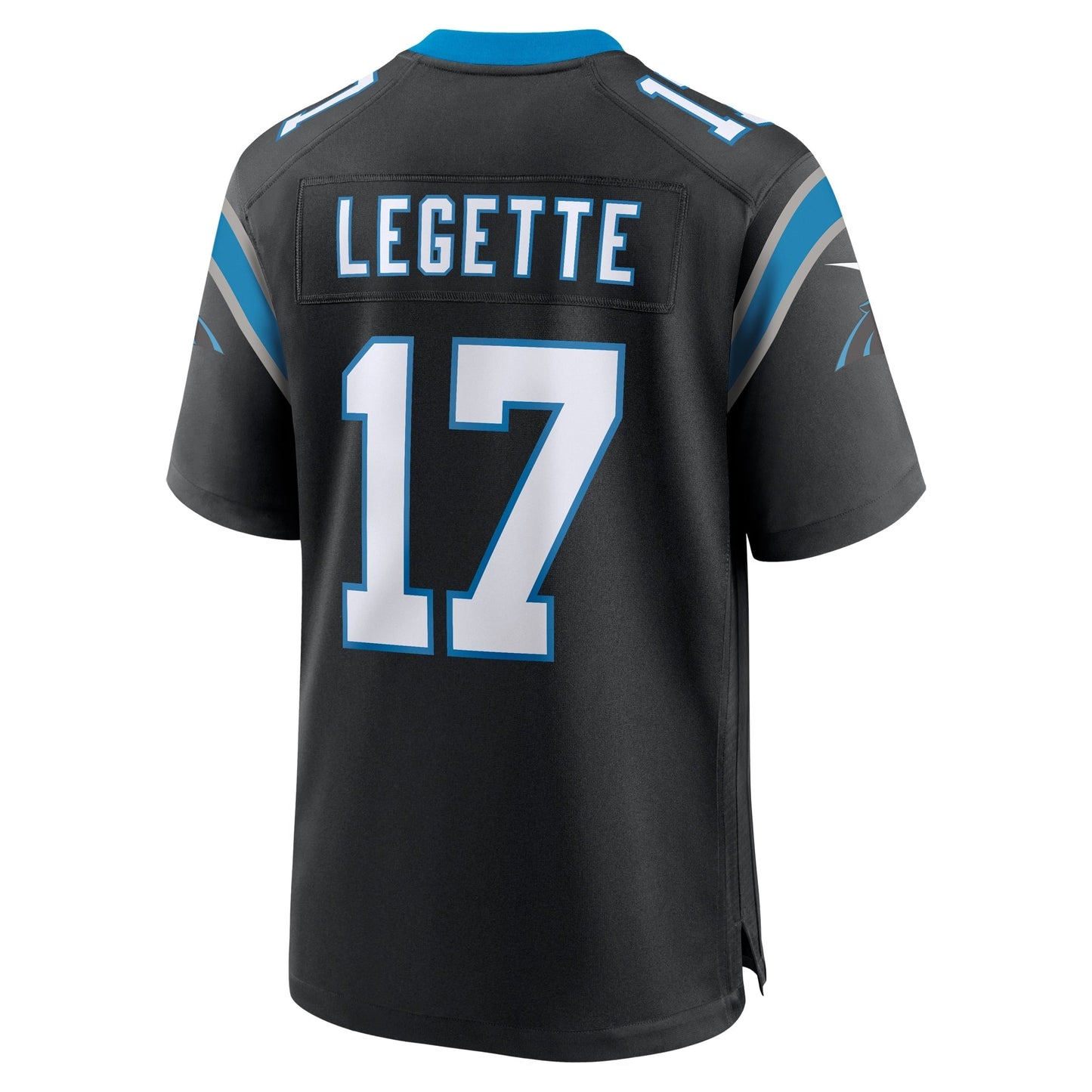 Xavier Legette Carolina Panthers Nike 2024 NFL First Round Pick Game   Jersey - Black