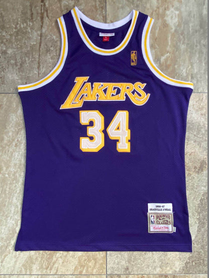 O'Neal  Los Angeles Lakers Purple 34 MN