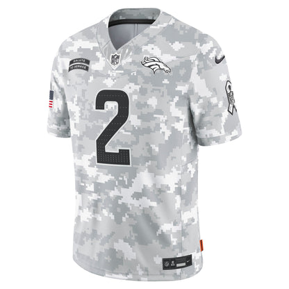 Patrick Surtain II Denver Broncos Nike 2024 Salute to Service Limited Jersey - Arctic Camo