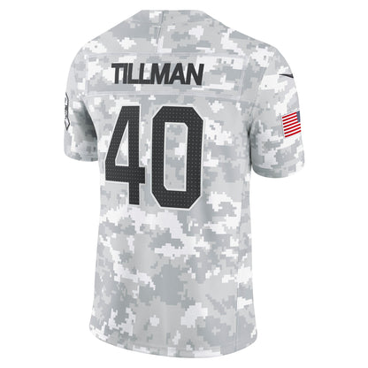 Pat Tillman Arizona Cardinals Nike 2024 Salute to Service Retired   Limited Jersey - Arctic Camo