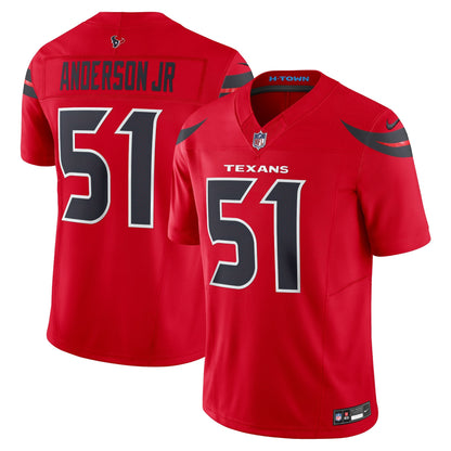 Will Anderson Jr. Houston Texans Nike Alternate Vapor F.U.S.E. Limited Jersey - Red