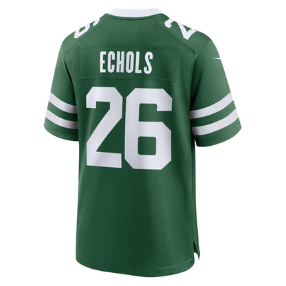 Brandin Echols New York Jets Nike Team Game Jersey - Legacy Green