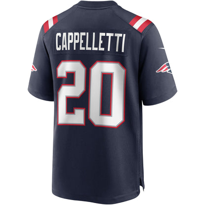 Gino Cappelletti New England Patriots Nike Game Retired   Jersey - Navy
