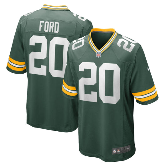 Rudy Ford Green Bay Packers Nike Game   Jersey - Green