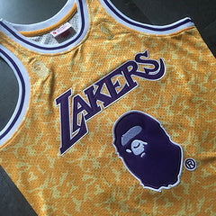 Los Angeles Lakers BAPE Yellow 93 MN
