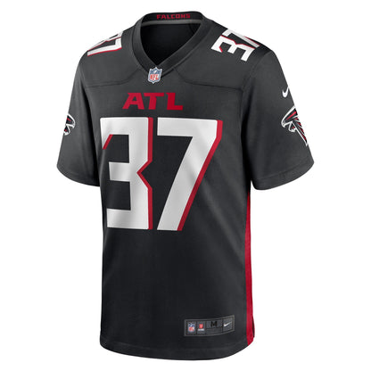 DeMarcco Hellams Atlanta Falcons Nike Team Game Jersey -  Black
