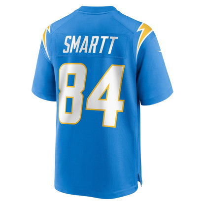 Stone Smartt Los Angeles Chargers Nike Team Game Jersey -  Powder Blue
