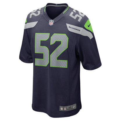 Darrell Taylor Seattle Seahawks Nike Game Jersey - College Navy