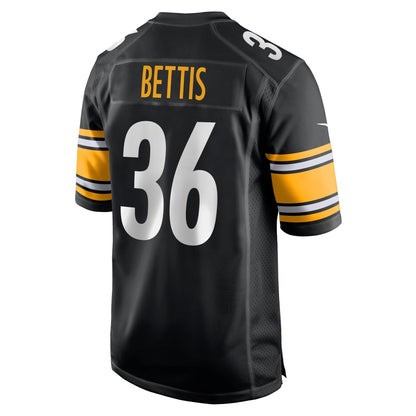 Jerome Bettis Pittsburgh Steelers Nike Retired   Game Jersey - Black