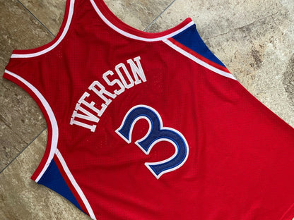 Iverson Philadelphia 76ers 3 Red MN