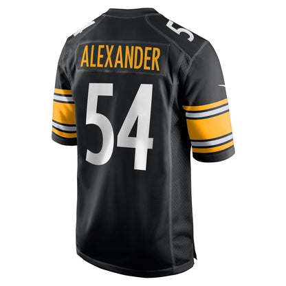 Kwon Alexander Pittsburgh Steelers Nike  Game Jersey -  Black