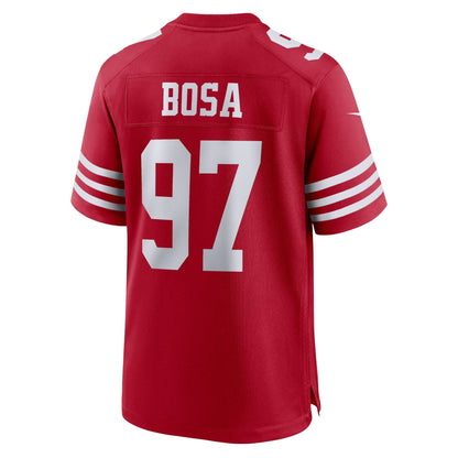 Nick Bosa San Francisco 49ers Nike Team Game Jersey - Scarlet