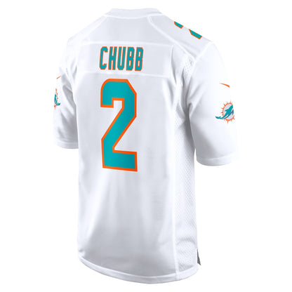 Bradley Chubb Miami Dolphins Nike Game   Jersey - White