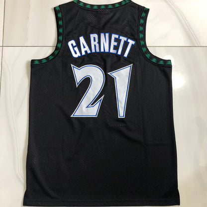 Kevin Garnett Minnesota Timberwolves 21 Black MN