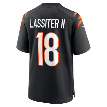 Kwamie Lassiter II Cincinnati Bengals Nike Game   Jersey - Black