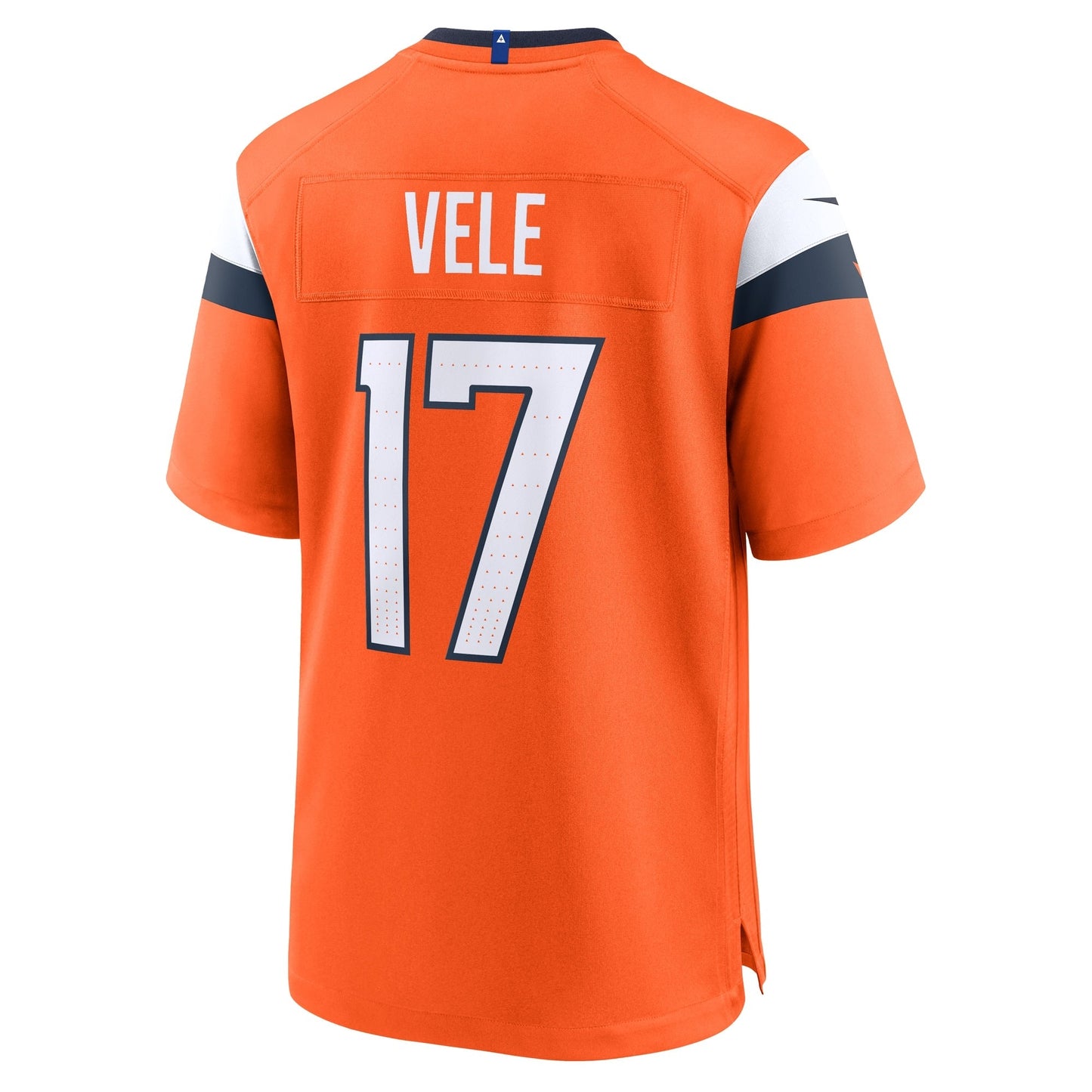 Devaughn Vele Denver Broncos Nike Team Game Jersey -  Orange