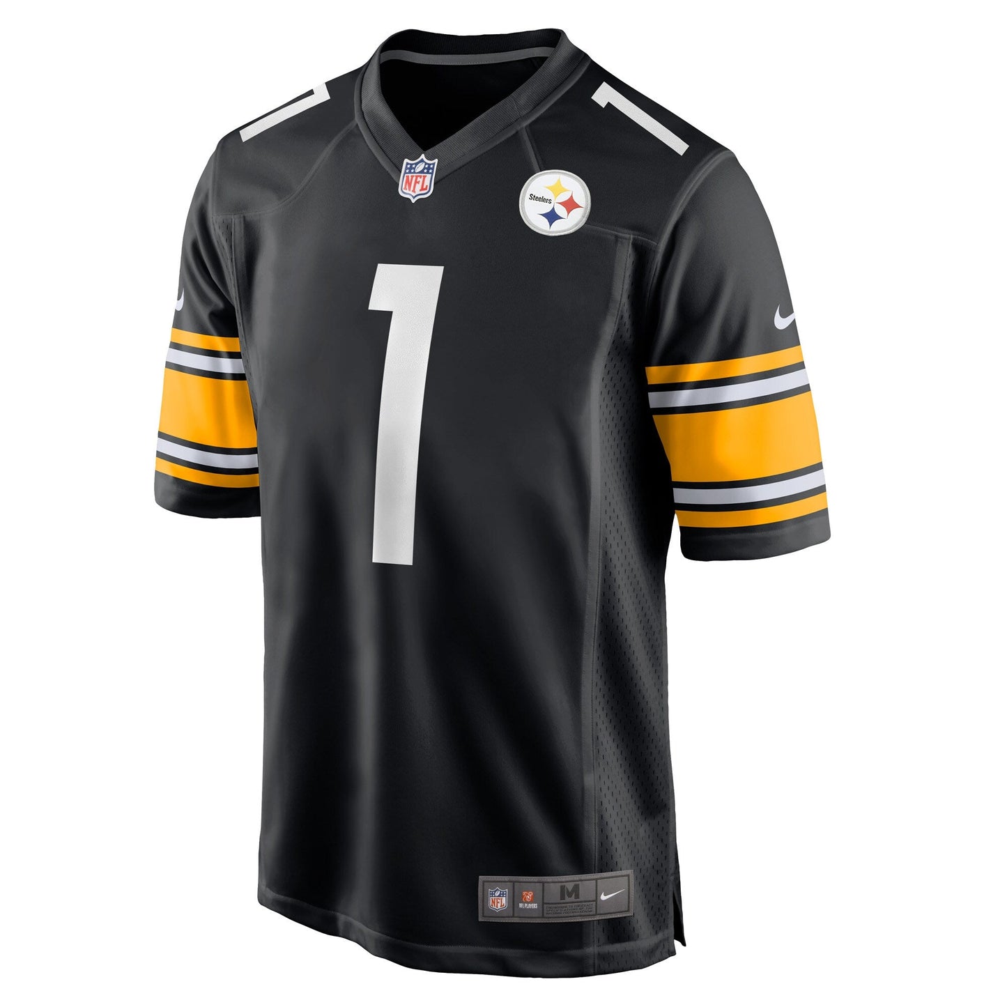 Number 1 Groom Pittsburgh Steelers Nike Game Jersey - Black