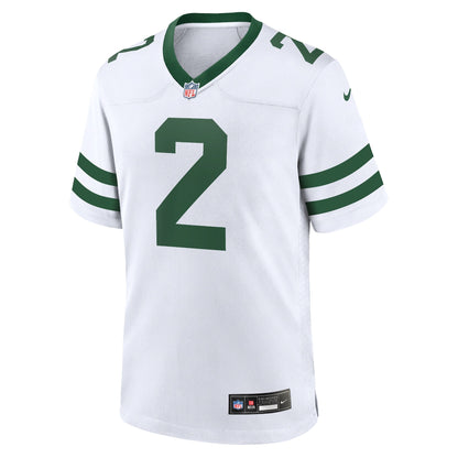 Zach Wilson New York Jets Nike Game Jersey - Legacy White