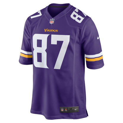 T.J. Hockenson Minnesota Vikings Nike Game   Jersey - Purple