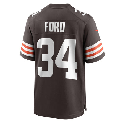 Jerome Ford Cleveland Browns Nike Game   Jersey - Brown