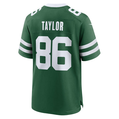 Malik Taylor New York Jets Nike Team Game Jersey - Legacy Green