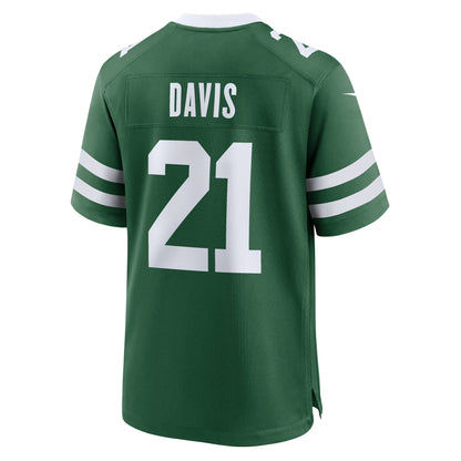 Ashtyn Davis New York Jets Nike Team Game Jersey - Legacy Green