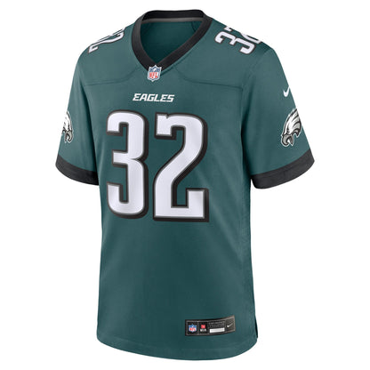 Reed Blankenship Philadelphia Eagles Nike Team Game Jersey - Midnight Green