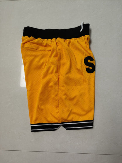 Pittsburgh Steelers yellow pocket pants