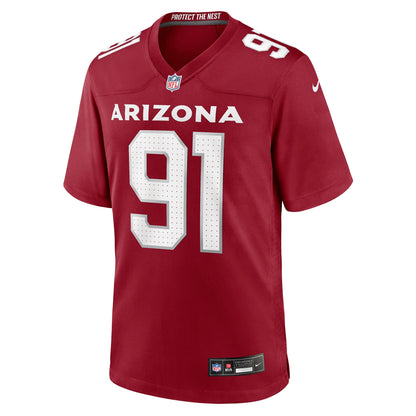 L.J. Collier Arizona Cardinals Nike Game   Jersey - Cardinal