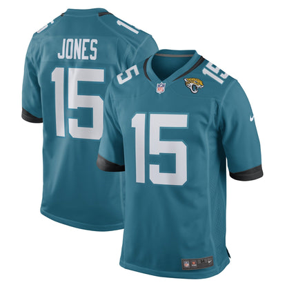 Tim Jones Jacksonville Jaguars Nike Game   Jersey - Teal