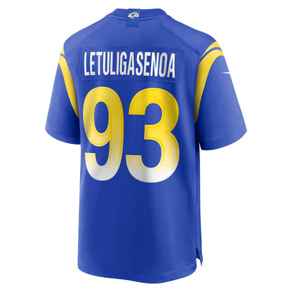 Tuli Letuligasenoa Los Angeles Rams Nike Game Jersey -  Royal