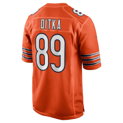 Mike Ditka Chicago Bears Nike Retired   Jersey - Orange
