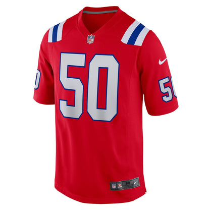 Mike Vrabel New England Patriots Nike Retired   Alternate Game Jersey - Red