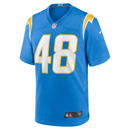 Bud Dupree Los Angeles Chargers Nike Team Game Jersey -  Powder Blue