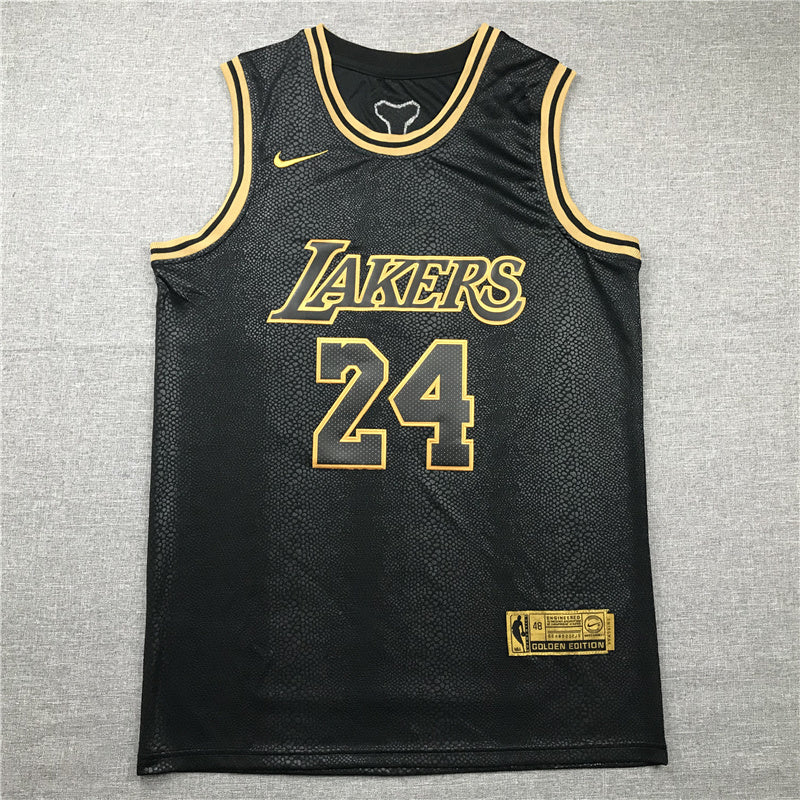 Kobe Bryant #24 Black Mamba City Edition Swingman — Embroidered jersey