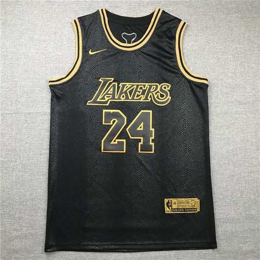 Kobe Bryant #24 Black Mamba City Edition Swingman — Embroidered jersey