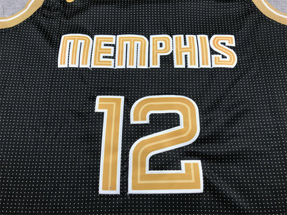 Grizzlies #12 Black Select Edition Jersey