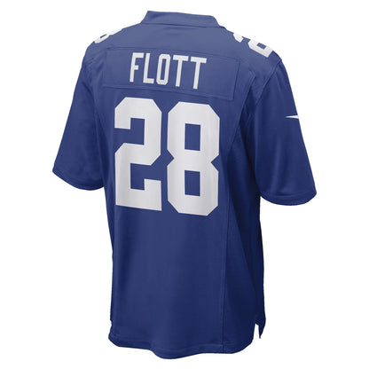 Cor'Dale Flott New York Giants Nike Game   Jersey - Royal