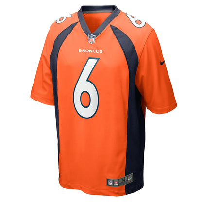 P.J. Locke Denver Broncos Nike Game   Jersey - Orange