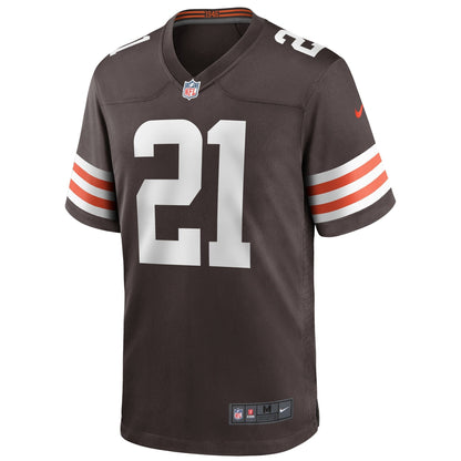 Denzel Ward Cleveland Browns Nike   Game Jersey - Brown