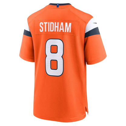 Jarrett Stidham Denver Broncos Nike Team Game Jersey -  Orange