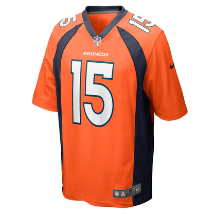 Jalen Virgil Denver Broncos Nike Game   Jersey - Orange