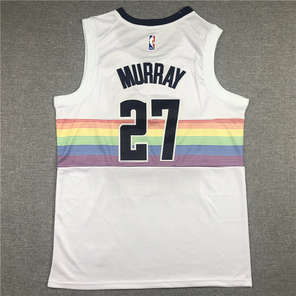 Denver Nuggets Jamal Murray #27 City Edition — Embroidered Jersey