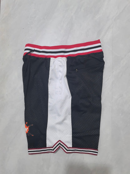 Movie Version Black Pocket Shorts